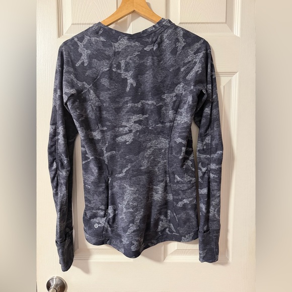 Lululemon long sleeve camo top - Picture 3 of 7